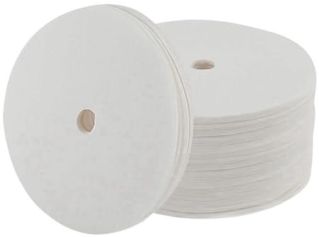 Unbleached Percolator Coffee Filters Disposable Paper Filter Disc for Bozeman (White) Z Strain (White, One Size)