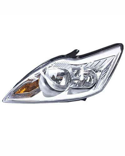 Faros Delanteros Para Ford Para Focus 2009 2010 2011 2013 Conjunto De Faros Delanteros De Automóvil Sin Bombilla(White background Left side)