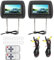 Affichage d'appui-tête de Lecteur de Voiture-2 pièces 7 en contrôle sans Fil LCD réglable vidéo MP5 Portable/Affichage à Distance noirheadrest DVD Player headrest DVD Player