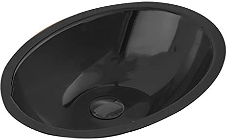 Spülen Bar Waschbecken 304 Edelstahl Gold Oval Unterbau Becken Einbauwaschbecken Einzel Schüssel Unterbau Tank für Kleiderschrank Balkon Bar Bad (Color : Gold, Size : 4235cm), 42 * 3