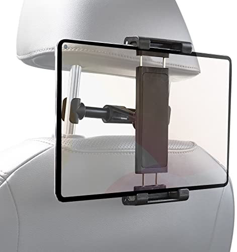 Mulor Porta Tablet Auto Posteriore Supporto Tablet Auto Poggiatesta Porta Cellulare da sedile d'auto per dispositivi da 4,7 a 12,9 Ruotabile a 360 Gradi