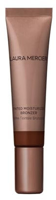 Laura Mercier Tinted Moisturizer Bronzer: Long Lasting Sheer Cream Bronzer, Weightless, Buildable Coverage, 12 HR Hydrating Wear, Non-Comedogenic, 6 Shades for All Skin Tones, Sunspell
