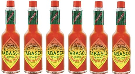 Tabasco Habanero Hot Sauce 57 ml – Lot de 6