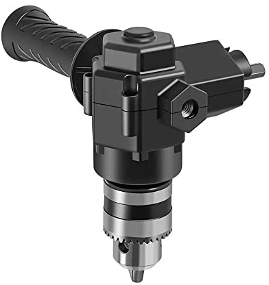 hJNGdU 90 Degree Corner Drill Extension Chuck Compatible With Cordless Drill Metal Multifunctional Power Tool Accessories Compatible With Similar Devices