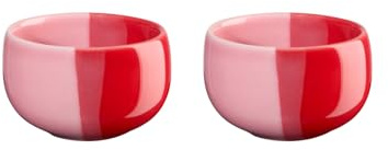 ASA Joy 2er Set Eierbecher, Strawberry Smoothie D. 4,7 cm, H. 3 cm