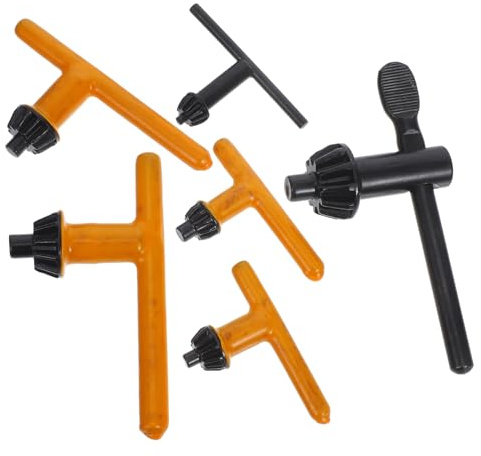 NUOBESTY 6 Piezas De Llave De Mandril Para Taladro Accesorios Para Taladro De Columna Llave De Mandril Para Taladro De Columna Llave De Mandril De Repuesto Para Taladro De Columna