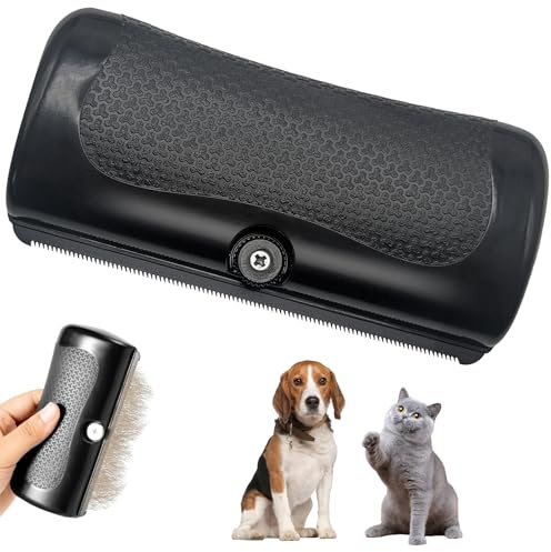 Hurifeng Pet Care Brush – hundborste – pälsmirakelborste hund – deshedding-borste för hundar och katter – husdjursvårdborste – effektiv hårborttagning och vård för hundar och katter