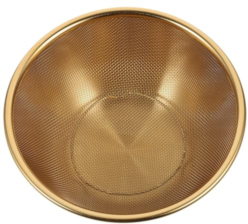 Garneck Drain Basket and Sieve Basin Strainer Fine Mesh Kitchen Strainer for Washing Fruits and Vegetables Use As Fruit Basket for Kitchen Countertop