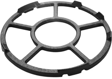 POPETPOP Soporte para Wok para Estufa de Gas Hierro Fundido Resistente a Altas Temperaturas Antideslizante para Cocina Hogar Accesorios Cocina Compatible Quemador Gas