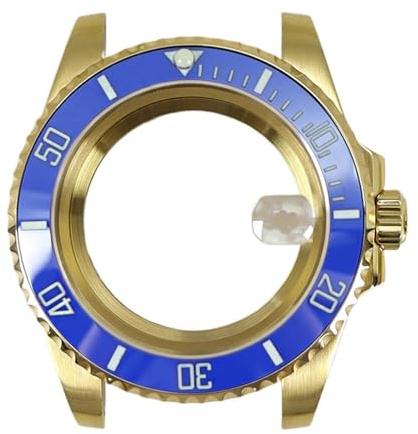 1 st 40 mm klockfodral 200M Vattentät for NH35 NH36 NH34 NH72 4R36 Movement SUB GMT Sapphire(D1)