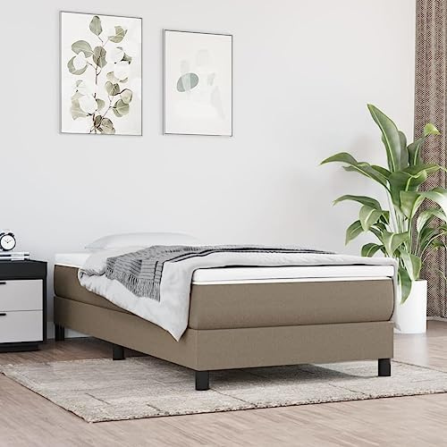 zylophax Fjädermadrass i fickfjäder medium brungrå 100 x 200 cm, ventilerande tyg, tryckavlastande skum, ortopediskt stöd för vilsam sömn