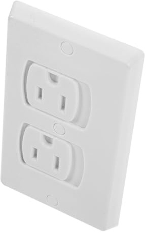 FRCOLOR Copertura di Sicurezza per Prese Elettriche a Chiusura Automatica, Copertura per Presa per Resistente e Facile da Installare, Protezione Domestica per Sicurezza Elettrica
