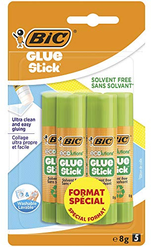 5 barras de pegamento BIC Ecolutions 8 g