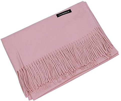 KGM Luxury Extra large large super soft wool Blended Pashmina shawl scarf scarves Hijab (Lilac)