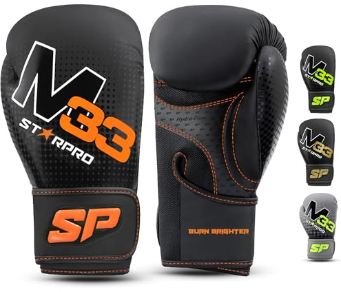 Starpro M33 Boxhandschuhe für Harte Schläge & schnelles K.O. - Boxhandschuhe Männer & Damen, Box Handschuhe, Boxing Gloves