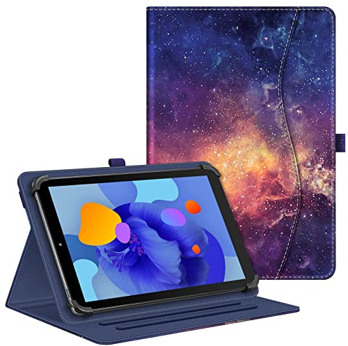 Fintie Tablet Universal Hülle für 11 Zoll DOOGEE U11/U11 Pro/Blackview Tab90/TABWEE 11/Whitedeer/HotLight/Ainmel 10 Zoll, Multi-Winkel Hülle Universal für 9-11 Tablet, Galaxie