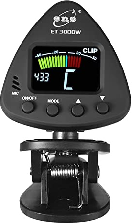 Btuty Gitarre Tuner Wind Instruments Tuner Supports Mic & Clip on Tuning Modi for Saxophon Clarinette Trompet Flute