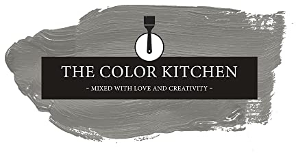 Livingwalls THE COLOR KITCHEN universelle Wandfarbe - Malerfarbe für Wohnräume und Arbeitszimmer - matte Innenfarbe in Grau - 2,5l Deckfarbe in TCK1012