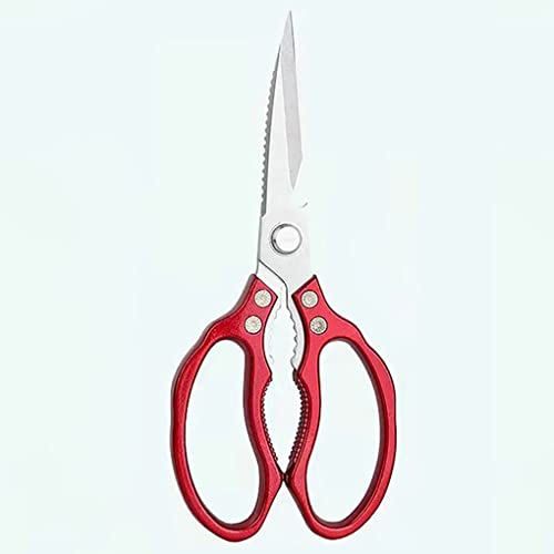 Kitchen Scissors, Stainless Steel Japanese Roast Meat Shear Knife Cutting Meat Fish Kitchen Multifunctional Strong Scissors