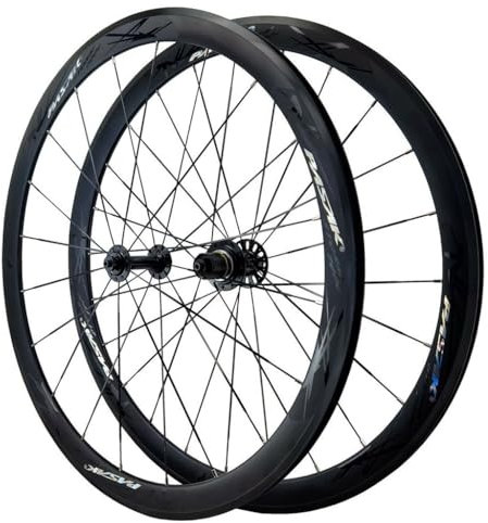 DYSY 700C Racing Rennrad Laufradsatz 40MM Höhe Felge Aluminiumlegierung Mountainbike V Bremse QR Fahrradräder for 7/8/9/10/11 Geschwindigkeit
