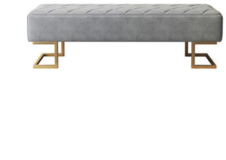 Ende der Bettbank Garderoben-Sofahocker, Eingangshocker, Schuhwechselhocker, Schlafzimmer-Nachthocker, Laden-Lounge-Hocker, Wohnzimmer, dekorative Bank Innenbank für Wohnzimmer/Schlafzimmer/Bettende (
