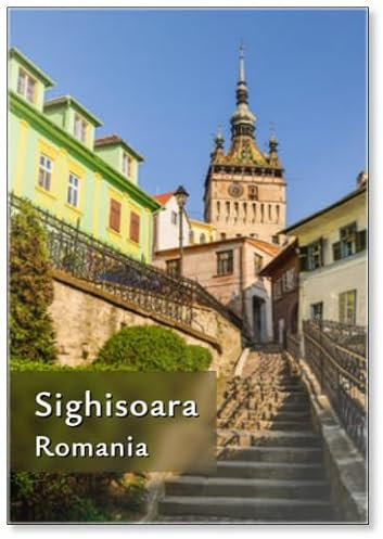 Kühlschrankmagnet Uhr in Sighisoara, Siebenbürgen