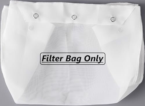 GEEX DEPOT Commercial Deep Fryer Oil Filter Bag, 6 Deep, Durable 1000+ Times, Easy to Clean with Hot Water (Filter Bag Only)