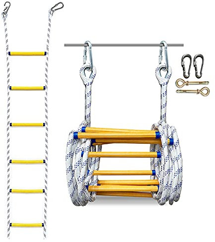 Fire Escape Ladder Safety Rope Ladder Escape Ladders Emergency Safety Rope Ladders/25M82Ft
