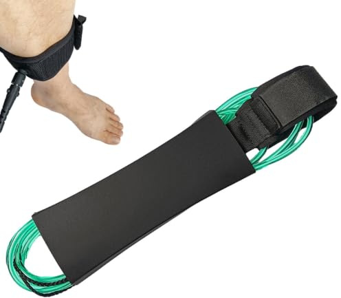 Paddle Board Leash,Surf Board Leash Dubbla svänglar i rostfritt stål, 6 mm | Kopplingar Paddle Board Strap för Skimboard Fishboard Surfboard Paddleboard
