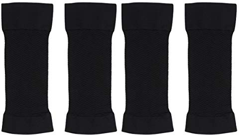 LIOOBO 2 paires Manchettes de Bras Manches de Compression Post Mastectomie Manches Femme Amincissant Anti-odème Gonflement Cache Tatouage
