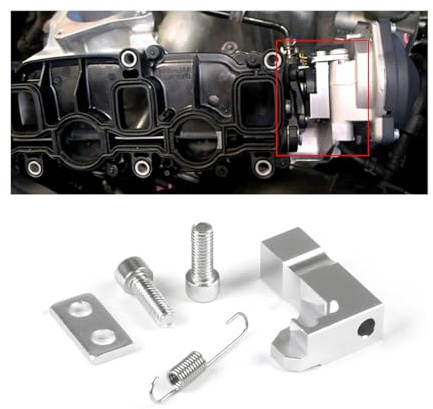 CGEAMDY Coche Kit de Soporte de Reparación de Colector Admisión, Colectores Accesorios Para Automóviles Kit, Reparación Colectores Componente Aleación Aluminio, Para Piezas del Soporte del Colector
