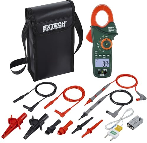 Extech EX840A 1000A True RMS AC/DC Clamp Meter with IR