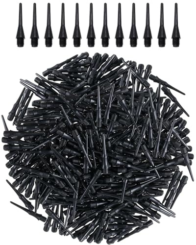 Funklu Dartspitzen Kunststoff Ersatzspitze Softdart Spitzen Nicht Leicht zu Brechen Dartpfeil Spitzen Dart Spitzen Soft für Dartsportbegeisterte Dart Zubehör für Elektronische （200 Stück ）