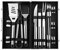 NEWFUN Set Barbecue Professionale, Accessori Barbecue, Set di Accessori per Barbecue in Acciaio Inox, Set di Attrezzi per Barbecue Perfetti, Regalo per uomini, Adatto per Giardino, Campeggio