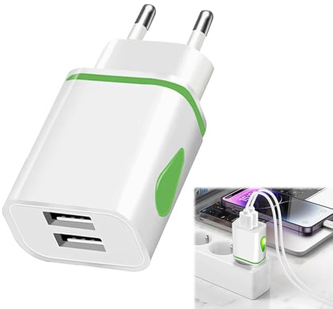 Shaver Socket with USB, European USB Charger Plug, 2 Pin Uk To European UsbC Charger Plugs, Compatible with iPhone Samsung Tablet Toothbrush (1PCS)