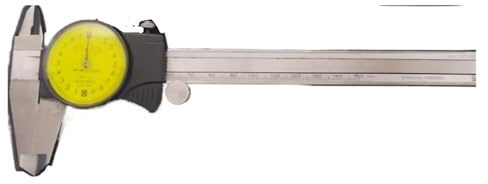 CVNIMV Calibradores con medidor Calibradores Vernier de dial analógico 505-671 0-150mm
