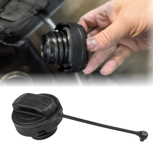 LQUYTA Coperchio del Serbatoio con Fascia di Supporto, Tappo Benzina Universale, Tappo Benzina per Auto, per la sostituzione del coperchio del serbatoio del carburante automobilistico