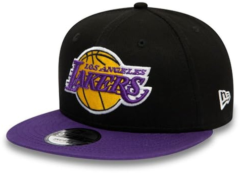 New Era - NBA Los Angeles Lakers 9Fifty Stretch Snapback Cap Farbe Schwarz