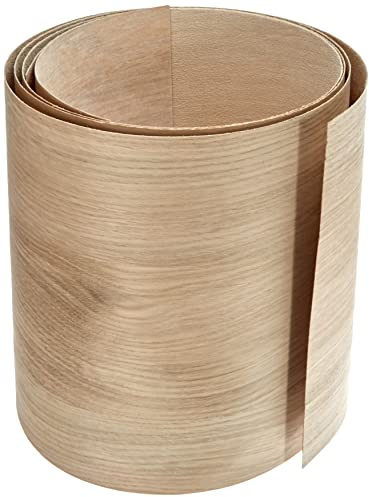 Nordlinger Pro Holzfurnier, vorgeklebt, Nordlinger Pro, Holzbogen, 25 cm x 2,5 ml, zum Aufbügeln, FSC gemischtes Holz
