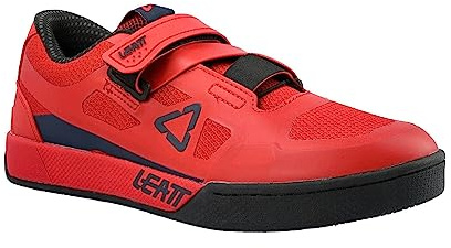 Leatt 5.0 Clip, mountainbike-sko blandad, Chilli röd, 40 EU