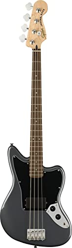 Squier Affinity Series Jaguar Bass H LRL Charcoal Frost Metallic - E-Bass