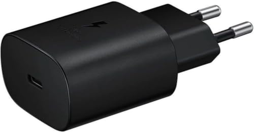 Schnelle Netzbasis, 25 W, USB-Port Typ C (ohne C-Ble) [lose – 1 Stück] Schwarz