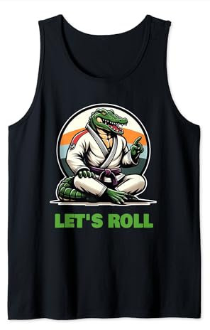 Alligator BJJ Gi Brazilian Jiu Jitsu Kampfkunst Let's Roll Tank Top
