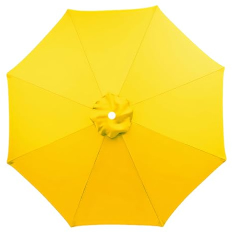 Toldo de Repuesto para Sombrilla de Patio, 2.0M～3.50M, 8 Varillas - Cubierta De Sombrilla De Tela De Repuesto, Impermeable, Protección UV, para Jardín, Terraza y Piscina