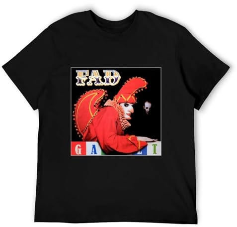 RBYSV Fad Gadget Incontinent England Music Song T-Shirt Size S-2XL Black