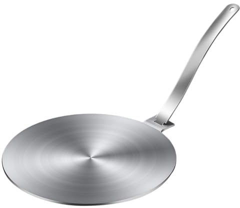SHINEOFI Plaque Diffuseur de Chaleur pour Plaque à Induction Conduction Thermique en Acier Inoxydable Compatible Cuisinières Gaz et Électrique, Usage Domestique