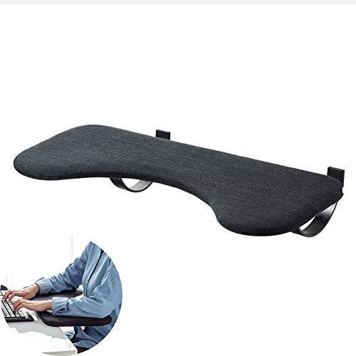 MNSSRN Computer Handhalterung, Armauflage Rahmen, Tastatur, Maus, Handgelenkstütze, Elbow Support, Home Office Desk Extension Board