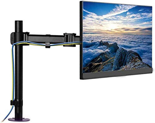 Bärbart TV-ställ LCD-adaptersats Stödskärm, On Display Support Roterande Universal Monitor Stand med förvarings TV-bordsställ