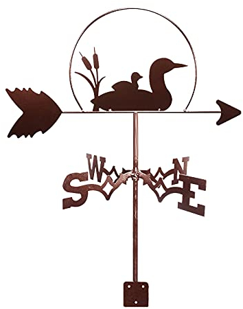 Wetterfahne, Entenfamilie, Einhorn, Sika-Hirsch, Wetterfahne, Wetterhahn, Messwerkzeuge Aus Edelstahl Mit Anti-Rost-Beschichtung Für Outdoor-Dekoration