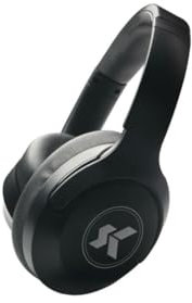 SK A500 Wireless Headphones with Bluetooth 5.0 | Over the Ear Headphones Wireless | Hi-Fi Sound | Noise Cancelling Headphones| Long Battery Life Upto 60 Hours| Comfortable Ear Cushions (Black)